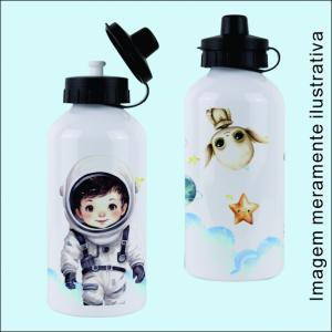 Squeeze 500ml Personalizado   Sublimação lado externo colorido   